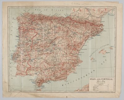 Spain and Portugal, 1807-14 by English School